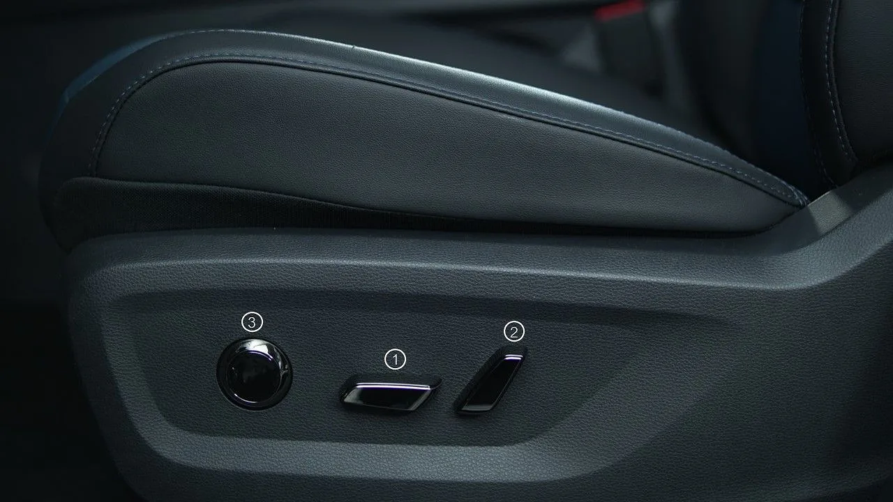 Banco do motorista com ajuste elétrico de 10 posições