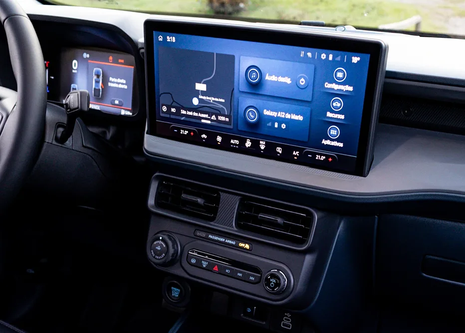 Ar-Condicionado Digital Dual Zone