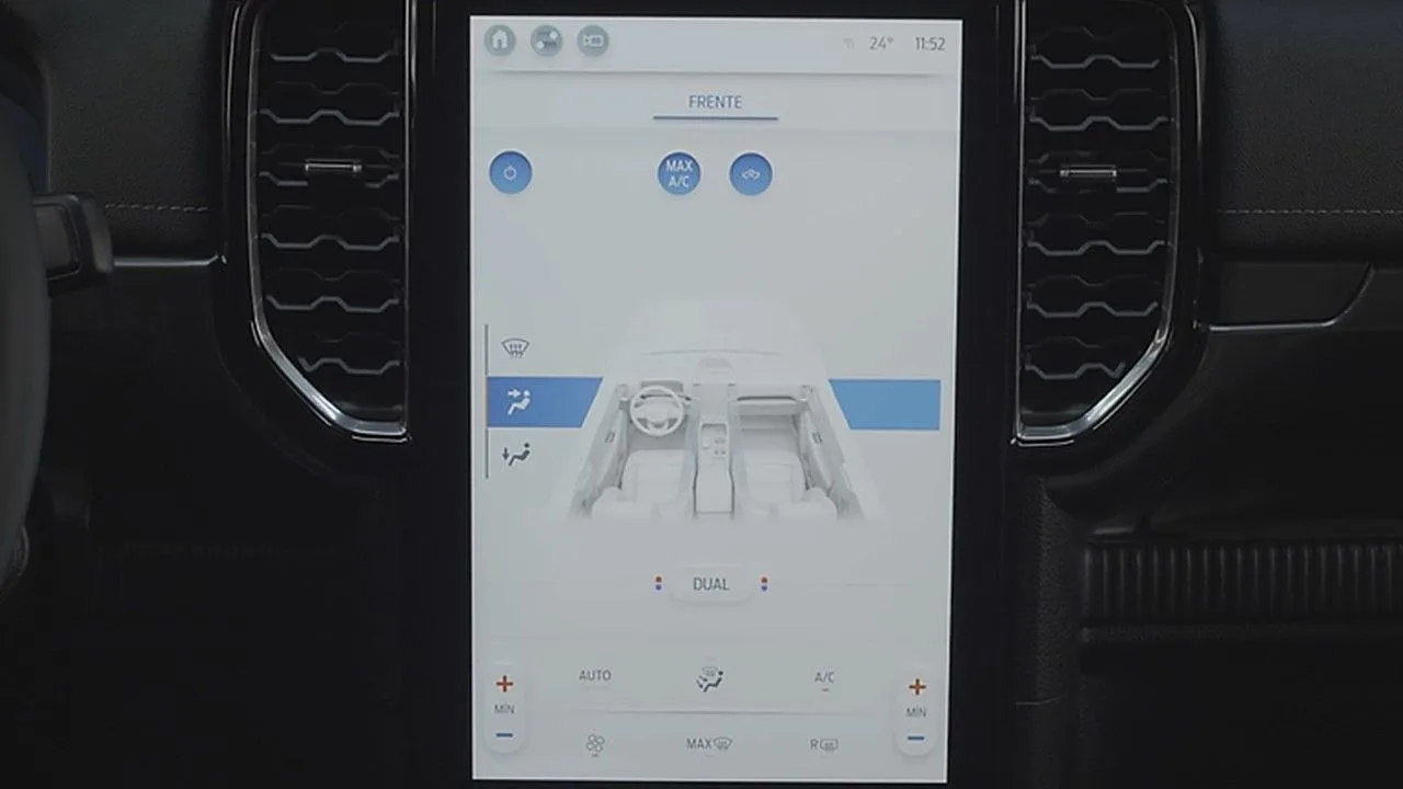 Ar condicionado Digital de Duas Zonas