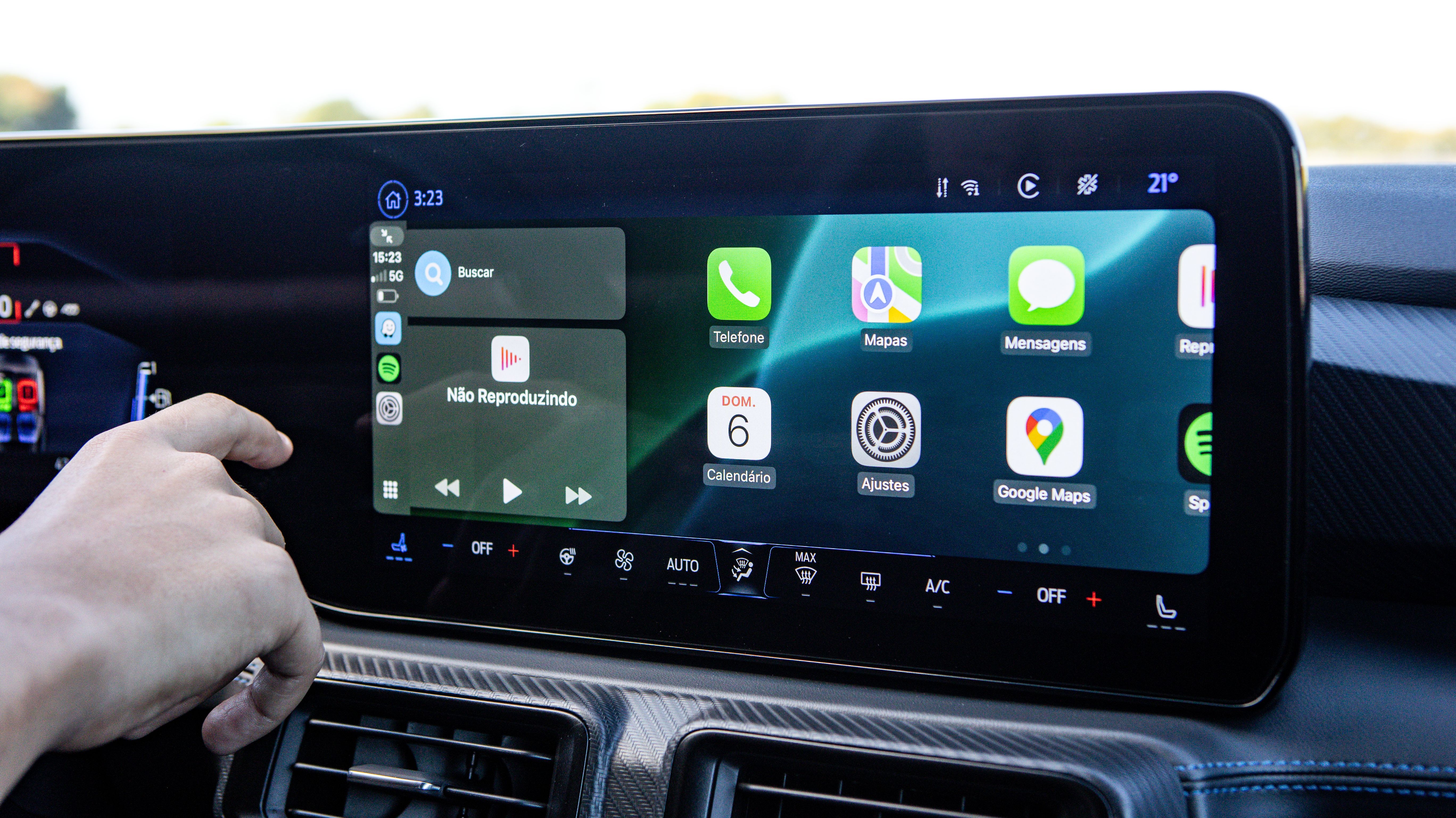 Android Auto e Apple CarPlay sem fio
