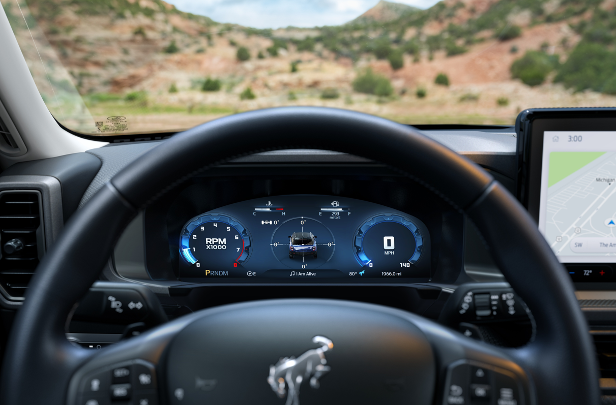 Painel de Instrumentos com Tela de 12.3”