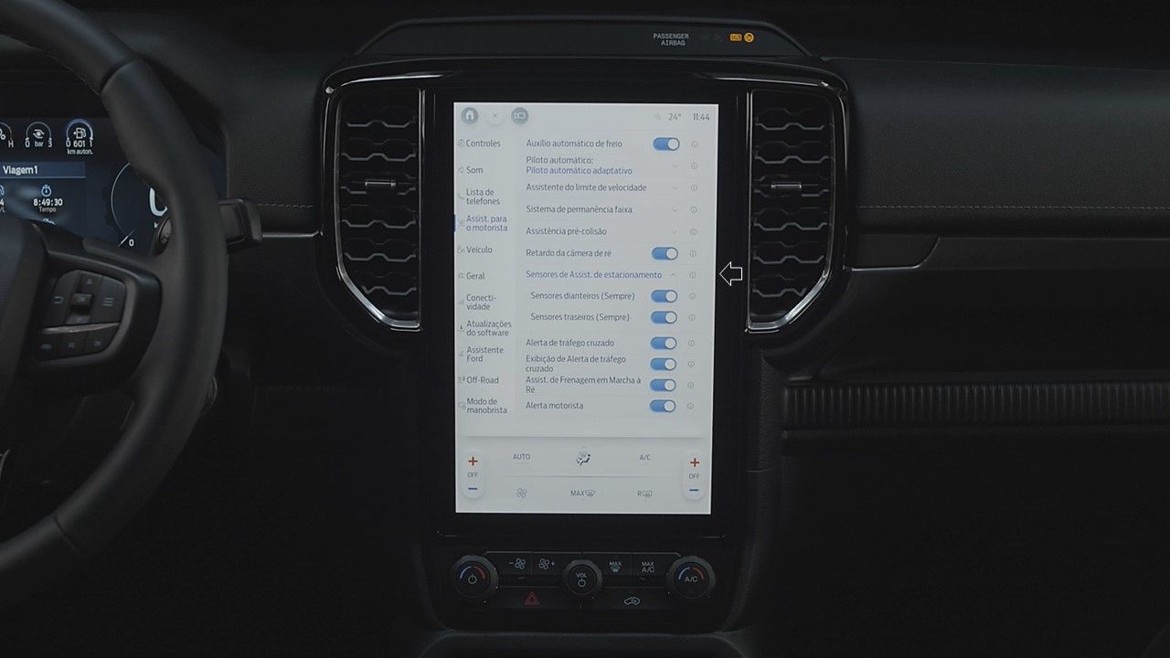 Sensor de Estacionamento Traseiro
