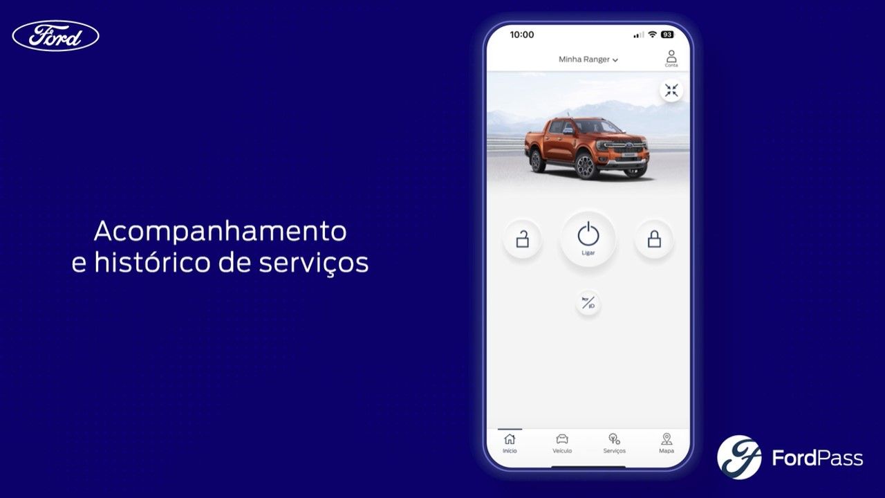 Acompanhamento e histórico de serviços