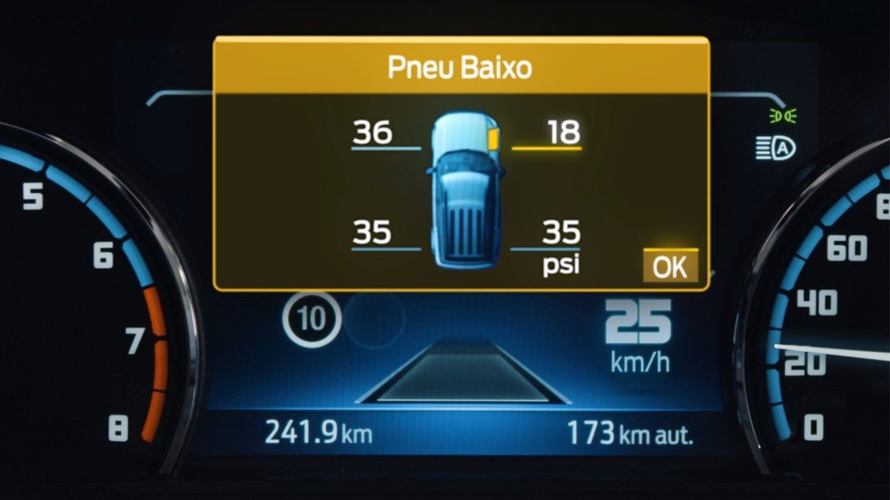 Sistema de Monitoramento de Pressão dos Pneus